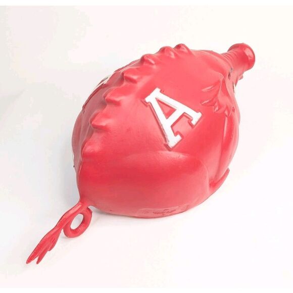 Arkansas Razorbacks Hat Blow Mold Original Uncle Heavy's Hog Helmet Vintage 1977 - Picture 3 of 8